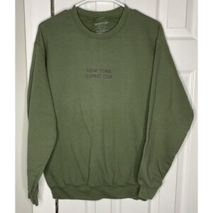 Reedpop Men's New York Comic Con NYCC Pullover Sweater Green Size Medium